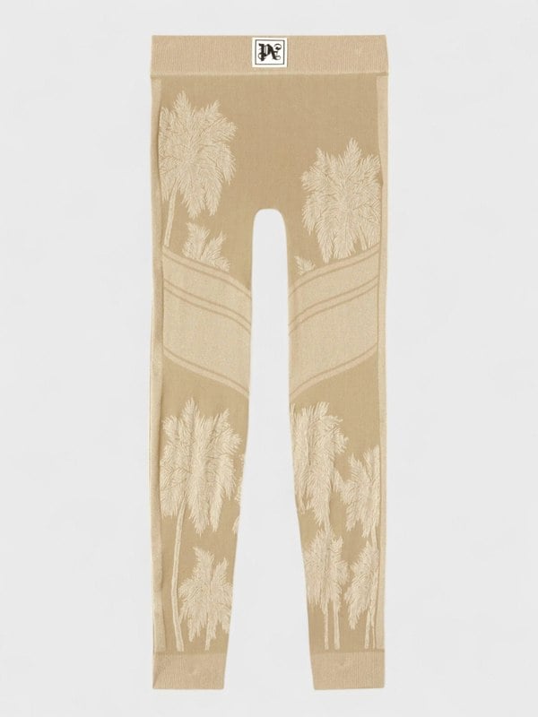 Palm Angels Baselayer Ski Bottom Beige - Supplied FashionPalm Angels