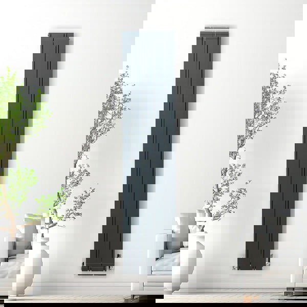 Monstershop Aluminium Radiator – 1800mm x 395mm – Anthracite Grey