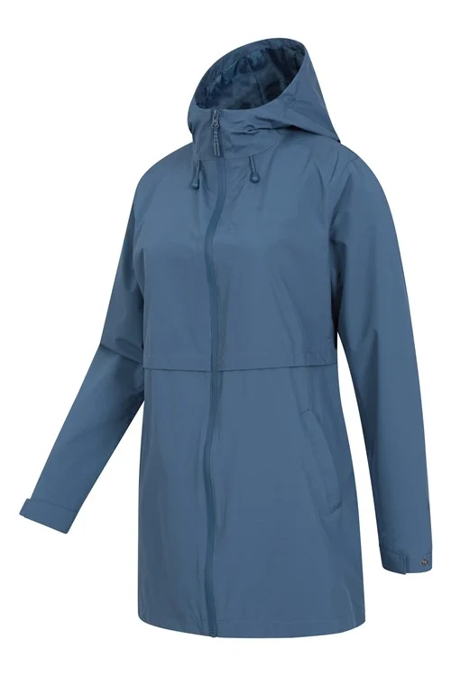 Mountain Warehouse Womens/Ladies Hilltop II Waterproof Jacket - Dark Blue