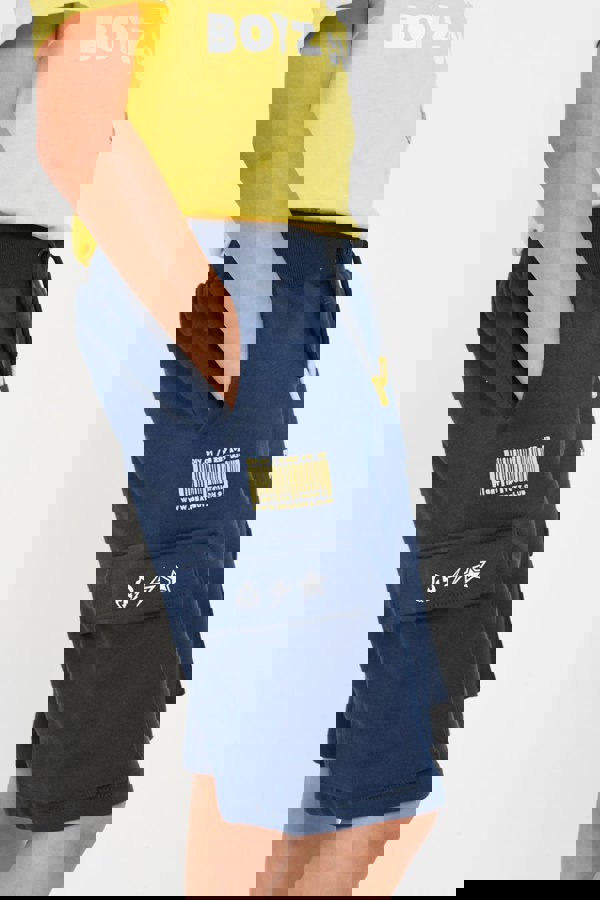 Beat Boyz Club Bionic Combat Shorts - Navy