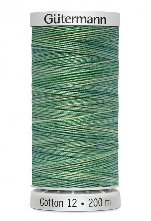 Gutermann No 12 Sulky Cotton Embroidery Thread 200m Cotton Thread Suitable For Embroidery