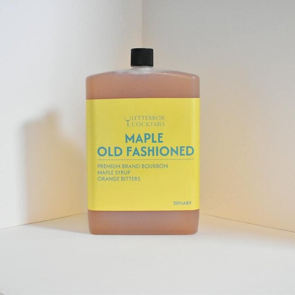 Letterbox Cocktails Maple Old Fashioned Mini Cocktail - 100ml Letterbox Gift