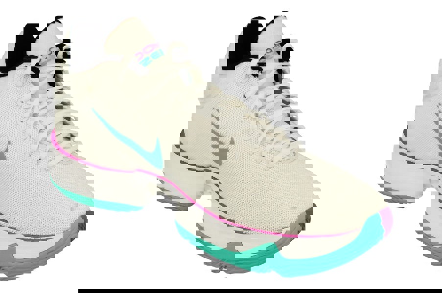 Nike Zoom Rize 2 Mens Basketball Trainers Ct1495  100 - Summit White Hyper Violet 100 - Photo 3