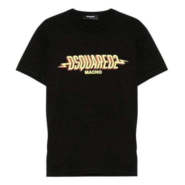 Dsquared2 Wash Cool Fit Macho T-Shirt Black L