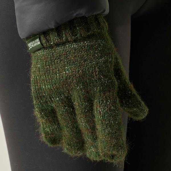 Regatta Womens/Ladies Multimix Winter Gloves - Dark Khaki - 