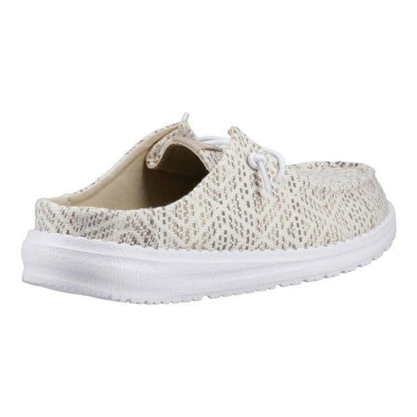 HEYDUDE Wendy Slip Surf Baja Polyester Blend Women's Tan/Multi Mules