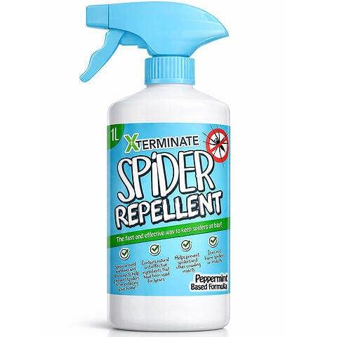 Xterminate Spider Repellent 2 Litre Super Strength Natural Peppermint Oil. Repels and Deters Spiders