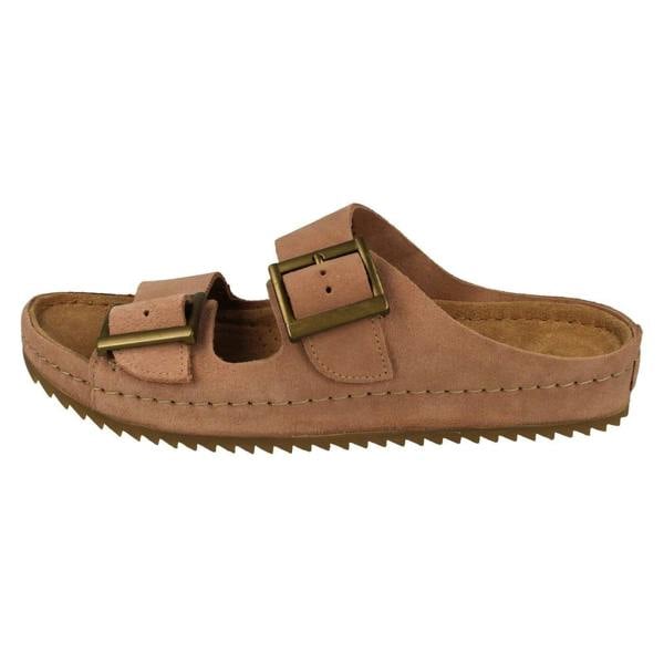 Clarks Ladies Clarks Adjustable Dual Strap Mule Sandals Brookleigh Sun