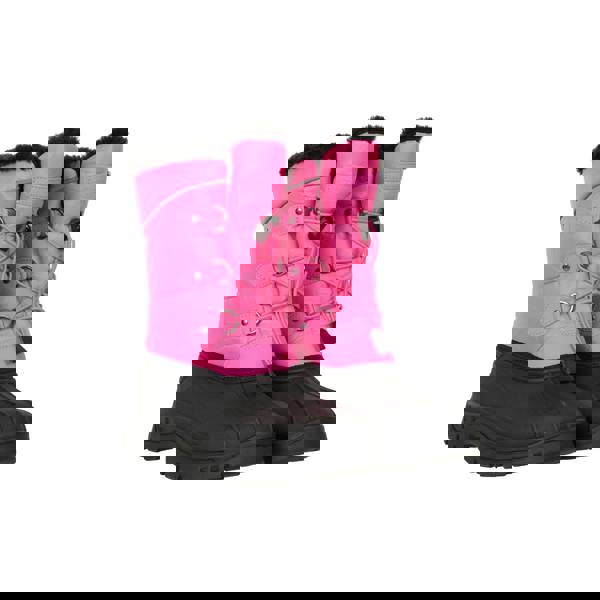 Mountain Warehouse Childrens/Kids Whistler Adaptive Snow Boots - Pink - 