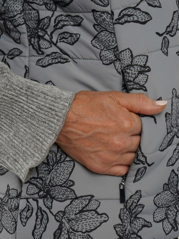 TIGI-Wear Floral Printed Gilet