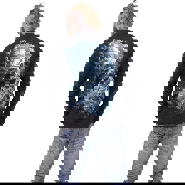 GRAVE SKIES - Longsleeve T-Shirt Black