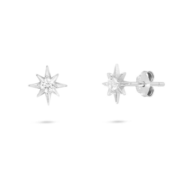 Gold Trip Little Starburst Stud Earrings