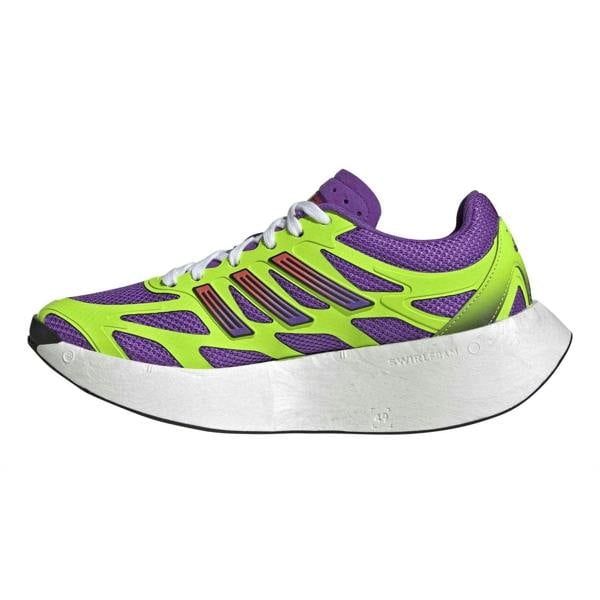 Adidas Womens/Ladies Adizero Aruku Running Trainers - Purple/Green/Metallic Silver - 
