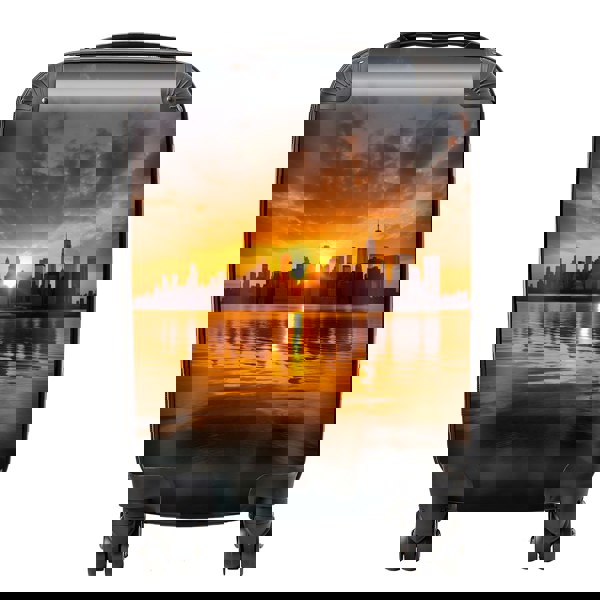 Warren Reed Sunrise In The City Suitcase