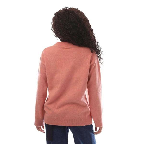 Gant Womens/Ladies Lambswool Crew Neck Regular Pullover - Pink - 