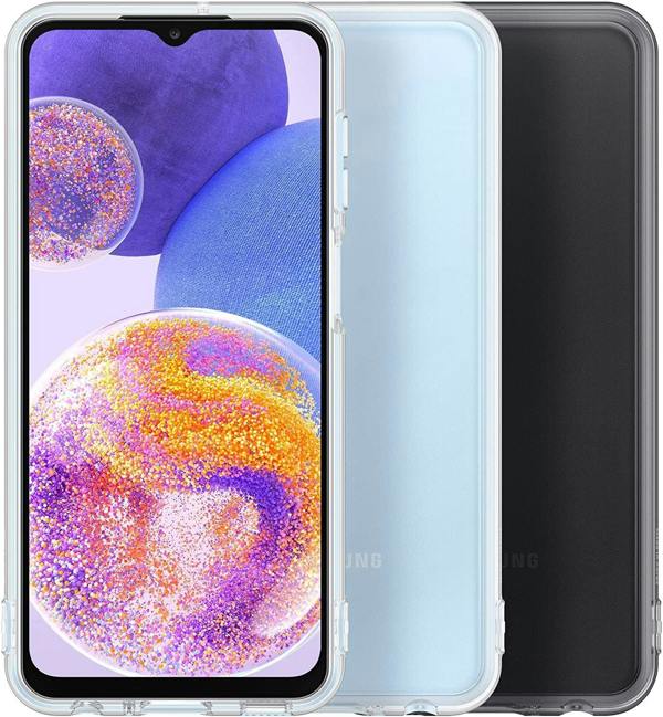 Samsung Galaxy A23 5G Soft Clear Cover Transparent - EF-QA235TTEGWW