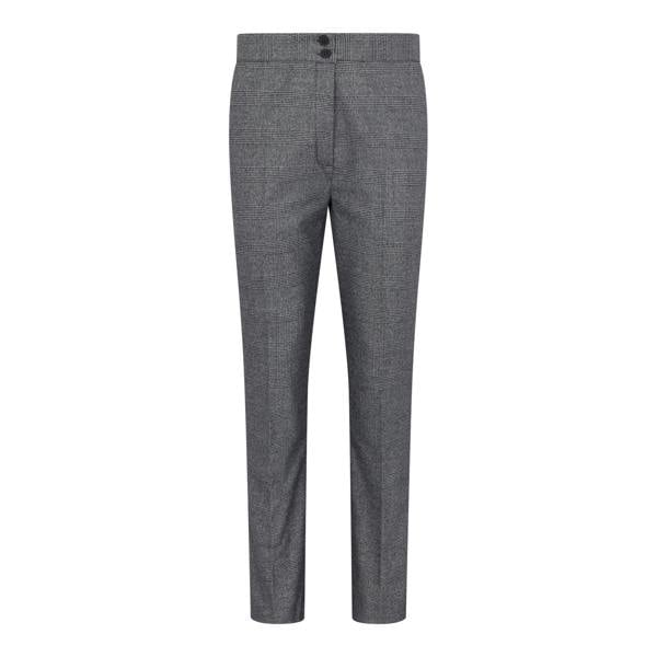 TruClothing Women's Grey Three-Piece Tailored Fit Suit in Prince of Wales Check
