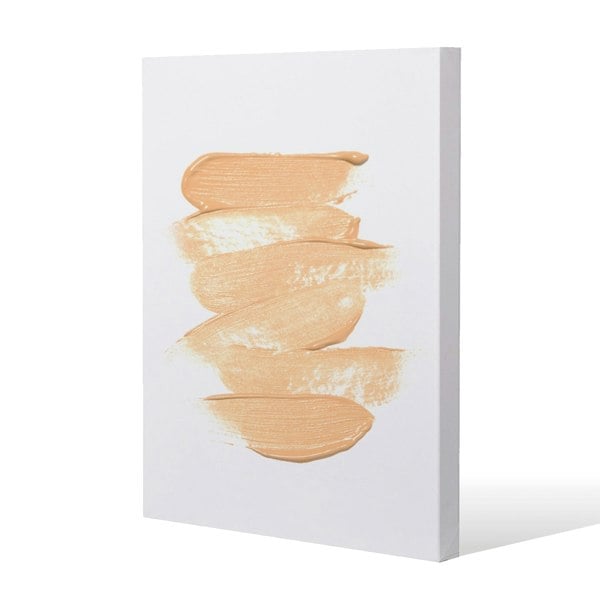 Benjamin Tate Design Foundation cream Slim Style Canvas Print  60x80cm , 15mm Slim Real wood.