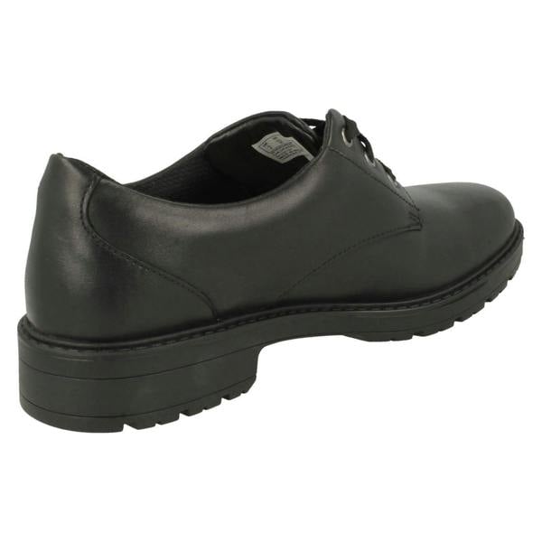 Clarks Girls Clarks Lace Up School Shoes Dempster Lace Y