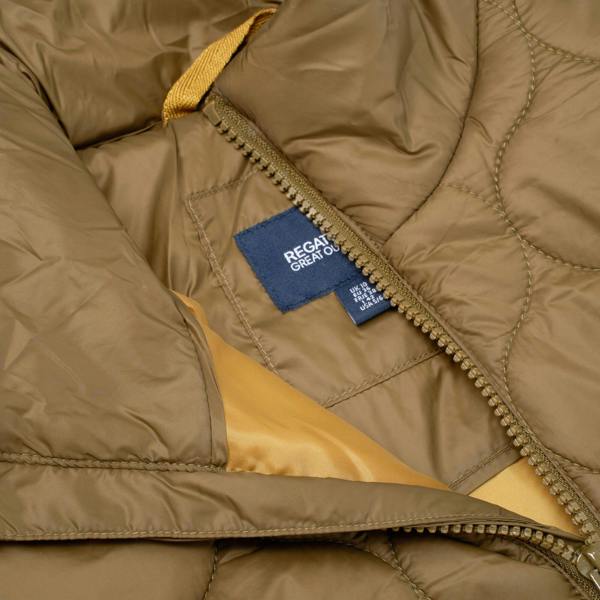 Regatta Womens/Ladies Gaia Quilted Jacket - Bark Green - 