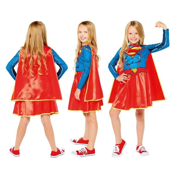 Amscan Child Supergirl Sustainable Costume 6-8 Years