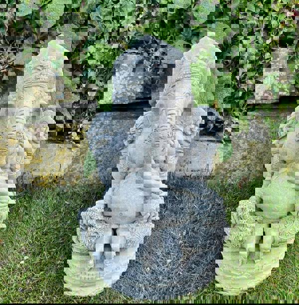 Stunning Small Ganesh Garden Statue