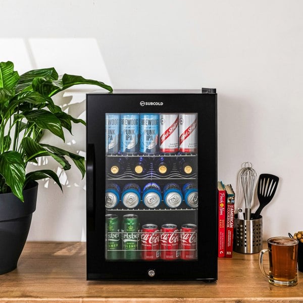 Subcold Ace 65 LED Touch Control Beer Fridge - Black