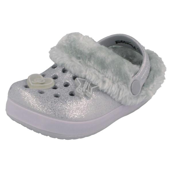 Pineapple Girls Pineapple Clogs With Faux Fur Lining H2694