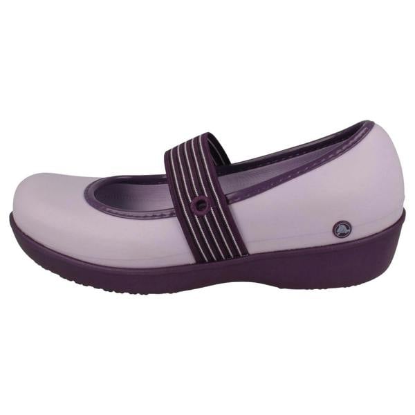 Crocs Ladies Crocs Wedged Ballerina Shoes Lexi