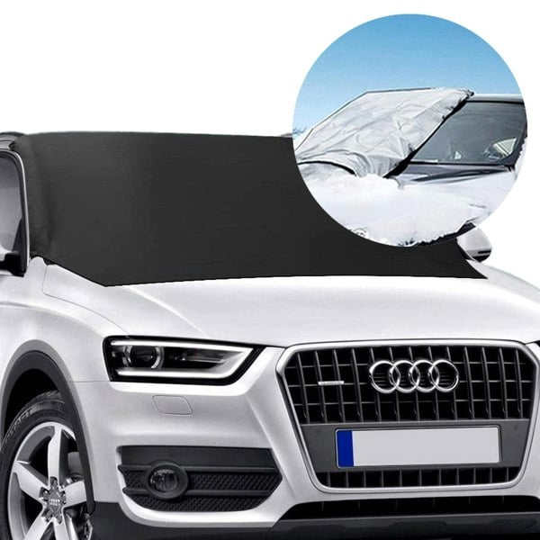 Windscreen Car Cover Frost, Ice, Snow & Sun Protector - Medium to Large Windscreens (200cm x 120cm)