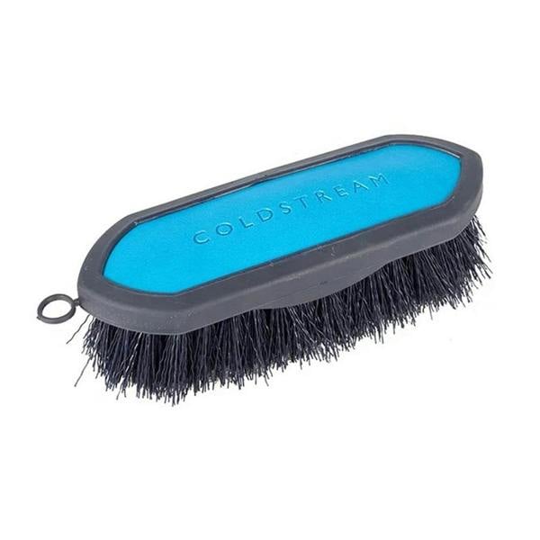 Coldstream Faux Leather Horse Dandy Brush - Navy/Blue - 