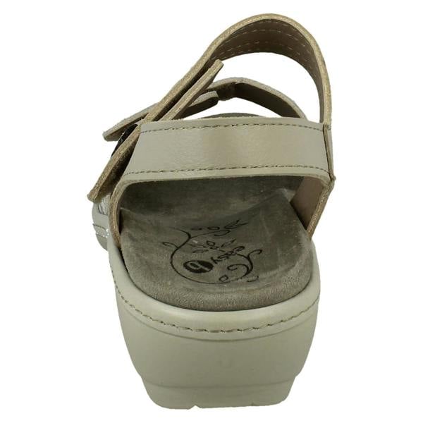 DB Shoes Ladies DB Shoes Double Strap Variable Fit Sandals Rosefinch