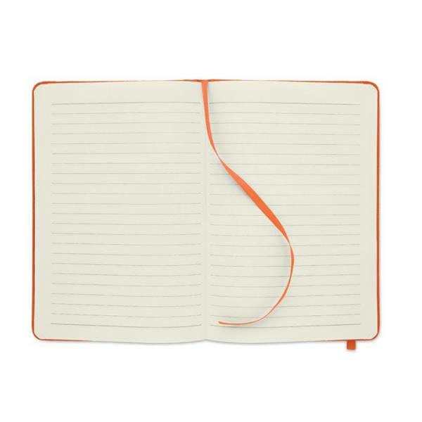 MidOcean Note RPET A5 Notebook - Orange - 