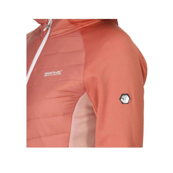 Regatta Womens/Ladies Andreson VII Hybrid Jacket - Terracotta/Dusky Rose - 
