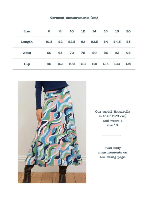 Kite Shaftesbury Jersey Skirt Ripple