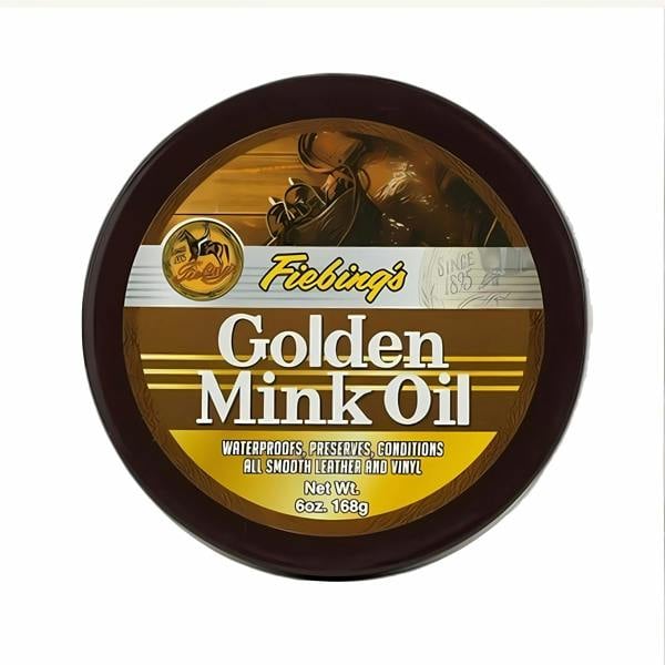 Fiebing's Golden Mink Oil - Leather Preserver with Rich Lustre 6oz