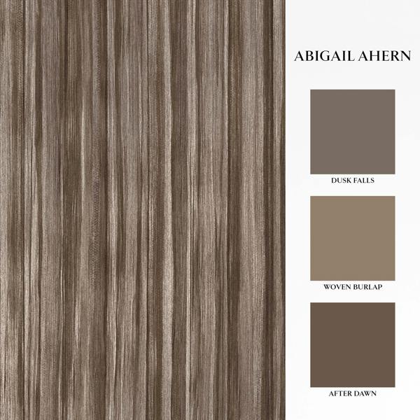 Abigail Ahern Linear Luxe Wallpaper | Deep Greige