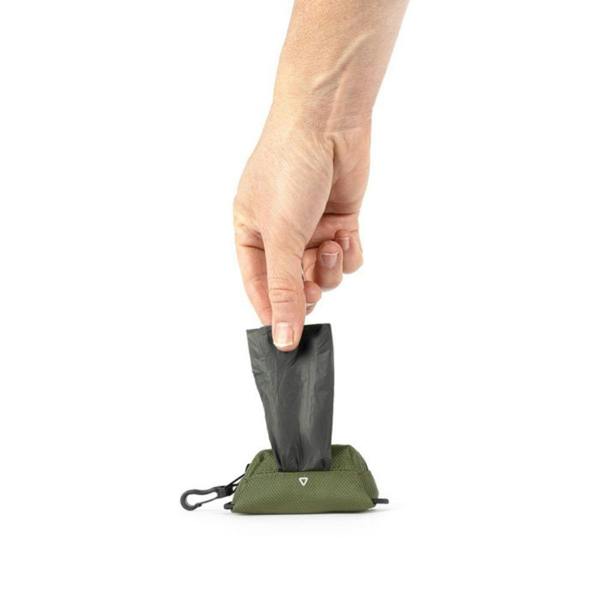 EzyDog Essential Poop Bag Holder in Green