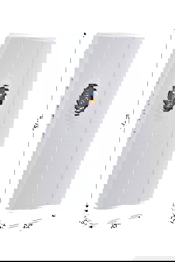 Living and Home Silenced Remote Control Dehumidifier with Drain Hose