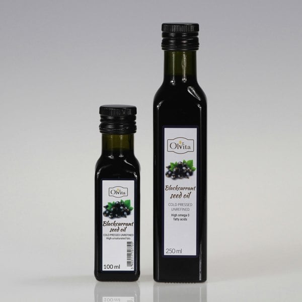 Ol'Vita Blackcurrant Seed Oil | Cold Pressed | Unrefined