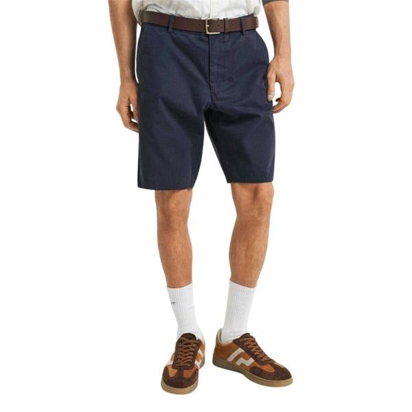 Gant Mens Regular Chino Shorts - Marine - 