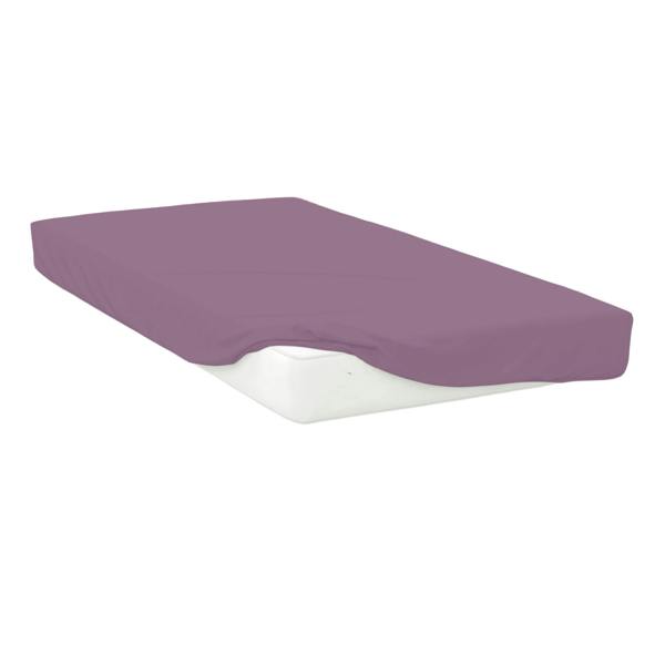 Belledorm Easycare Percale Fitted Sheet - Misty Rose