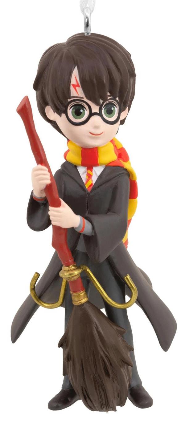 Hallmark Harry Potter -  Harry with Broom Christmas Tree Ornament
