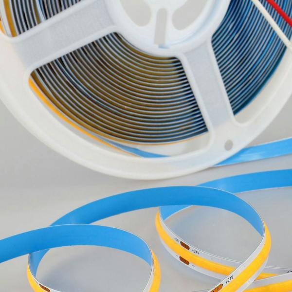 ENER-J 24V COB LED Strip Lights with 480 LEDs/M, 10W/M, 1020lm/M, CRI 90-92, 30m Roll, 4000K, IP20