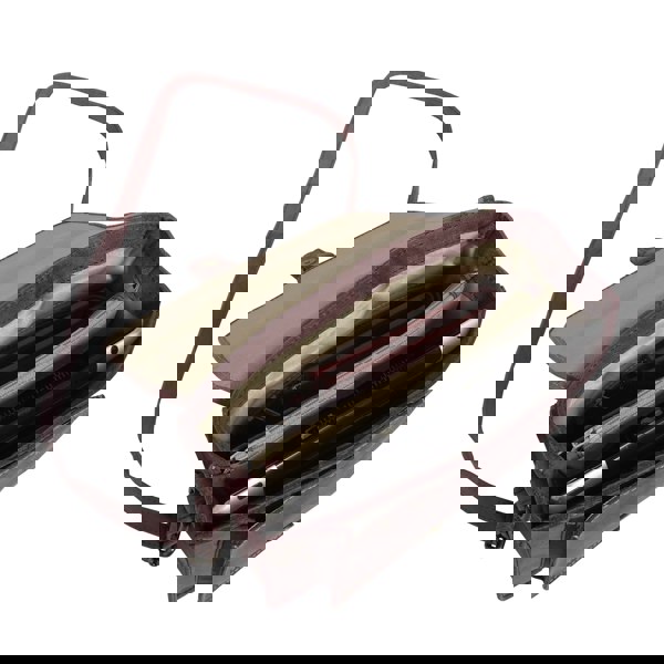 Real Hide Bags 'CAROLYN' Plum Distressed  Real Leather iPad Tablet Crossbody Bag