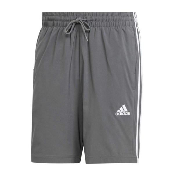 Adidas Mens 3 Stripes Shorts - Darkonix/White - 