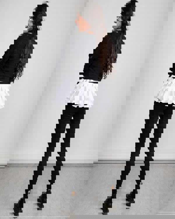 French Connection Fredia Jersey Scoop Womens Pleat Back