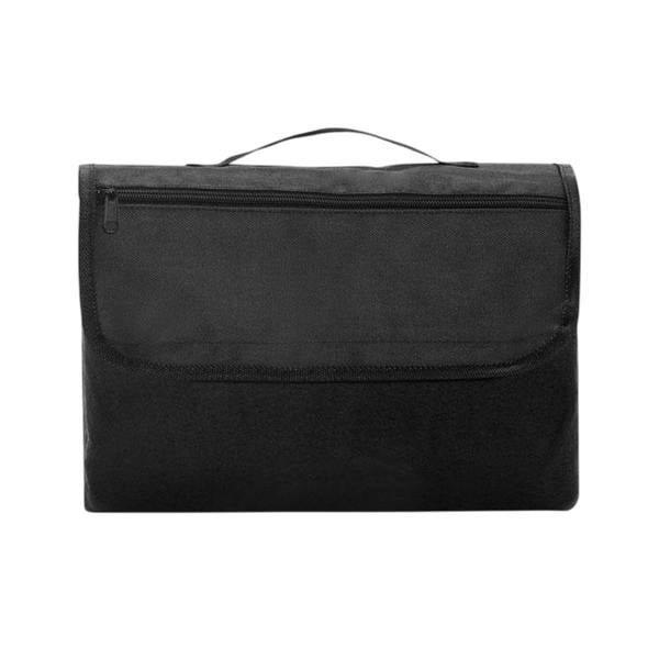 MidOcean Costa Polar Fleece Picnic Blanket - Black - 