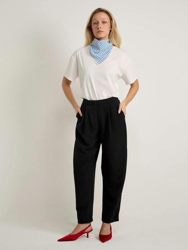 GWD Malika Navy Wide Leg Trouser