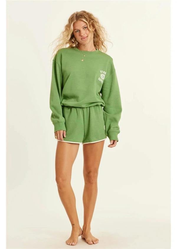 Sisstrevolution Lucia Long Sleeve Fleece Crew